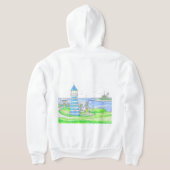 Americana Lighthouse Zipped Hoodie (AblageHinten)