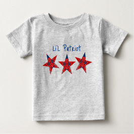 Americana Li'l Patriot Bandana Stars Baby T - Shir Baby T-shirt