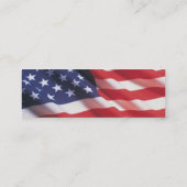 Americana Mini Visitenkarte (Rückseite)