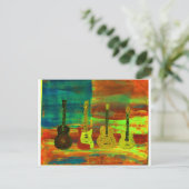 Americana Music Postkarte (Stehend Vorderseite)