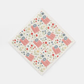 Americana Paper Napkin Serviette (Ecke)