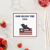 Americana Paper Napkins Serviette (Beispiel)