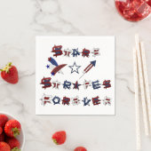 Americana Paper Napkins Serviette (Beispiel)