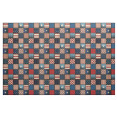 Americana Patchwork Image Fabric Stoff (Fat Quarter (45,7 x 55,9 cm))
