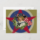 Americana Postkarte (Vorne/Hinten)