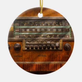 Americana - Radio - Denken Sie daran, wie Radio wa Keramik Ornament