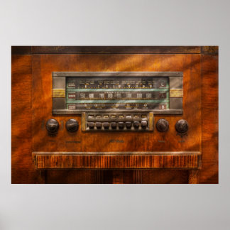 Americana - Radio - Denken Sie daran, wie Radio wa Poster
