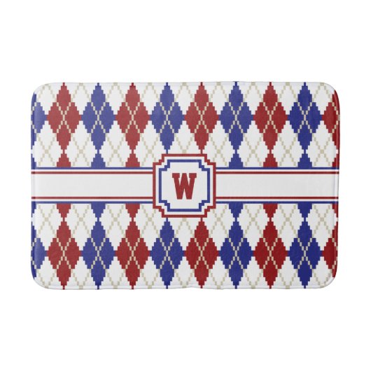 Americana Raute Bath Mat Badematte (Vorderseite)