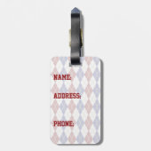 Americana Raute Gepäckträger Gepäckanhänger (Rückseite vertikal)