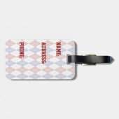 Americana Raute Gepäckträger Gepäckanhänger (Rückseite horizontal)