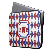 Americana Raute Laptop Sleeve (Vorderseite Links)