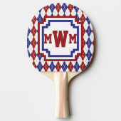 Americana Raute Ping Pong Paddle Tischtennis Schläger (Rückseite)