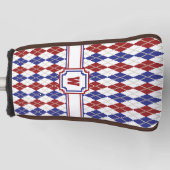 Americana Raute Putter Cover Golf Headcover (Vorderseite)