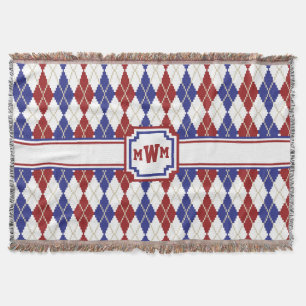 Americana Raute Throw Blanket Decke