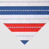 Americana Red White Blue Stars & Stripes Seidenpapier (Detail)