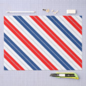 Americana Red White Blue Stars & Stripes Seidenpapier (Handwerk)