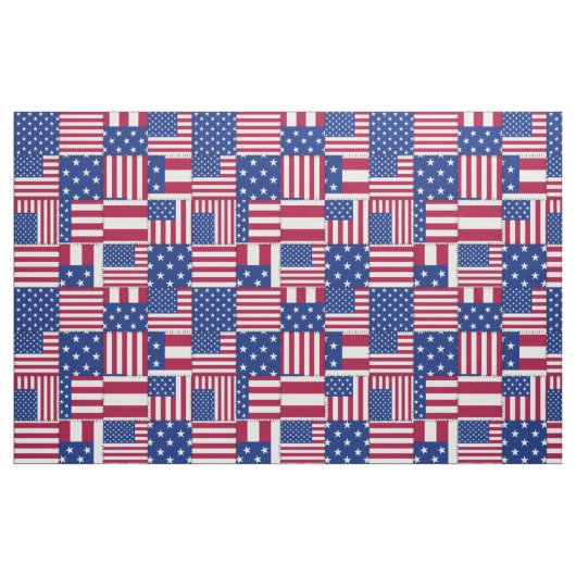 Americana Red White und Blue Stoff (Fat Quarter (45,7 x 55,9 cm))