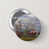 Americana - reisender Karneval Button (Vorne & Hinten)