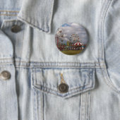 Americana - reisender Karneval Button (Beispiel)
