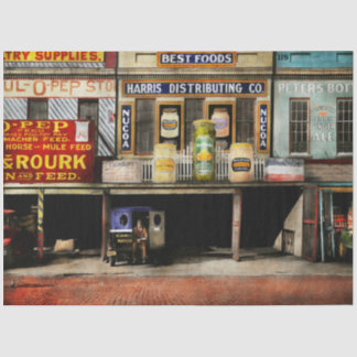 Americana - Signs - Fütternd Zeit 1936 Seidenpapier