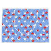 Americana Stars Geschenktasche Große Geschenktüte (Vorderseite)