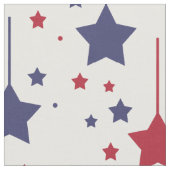 Americana Stars Red Blue Stoff (Nahaufnahme)