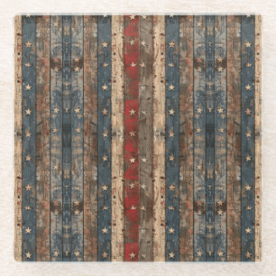 Americana/Sterne Streifen/Patriotisch Glasuntersetzer