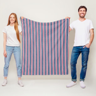 Americana Sterne und Streifen Fleecedecke