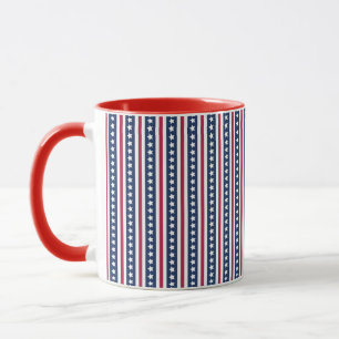 Americana Sterne und Streifen  Tasse