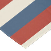 Americana Stripes - Klassisches Tablecloth Tischdecke (Schrägansicht)