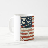 Americana-Tasse Kaffeetasse (Vorderseite Links)
