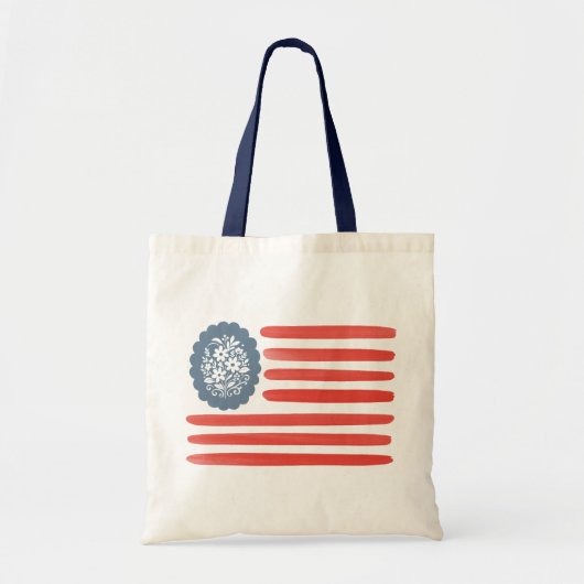 Americana Tote Bag Tragetasche (Vorne)