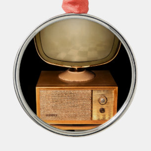 Americana - TV - Die Zukunft des Fernsehens Ornament Aus Metall