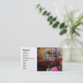 Americana - Umhüllungsschokoladen-Eiscreme Visitenkarte (Stehend Vorderseite)