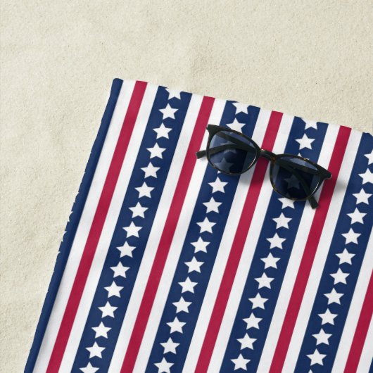 Americana US Flagge Strandtuch (Beispiel)