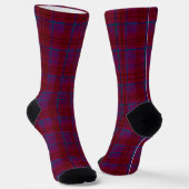 Americana verwittertes Karo Socken (Gewinkelt)