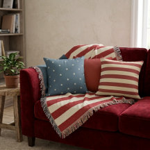 Americana Vintage 13 Flag Streifen 