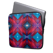 Americana Watercolor Art Laptopschutzhülle (Vorderseite Links)