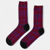Americana Weathered Plaid Socken (Linkes Detail)