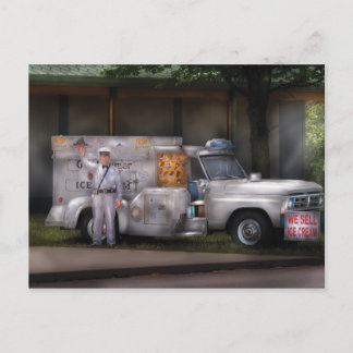 Americana - Wir verkaufen Eiskrem Postkarte