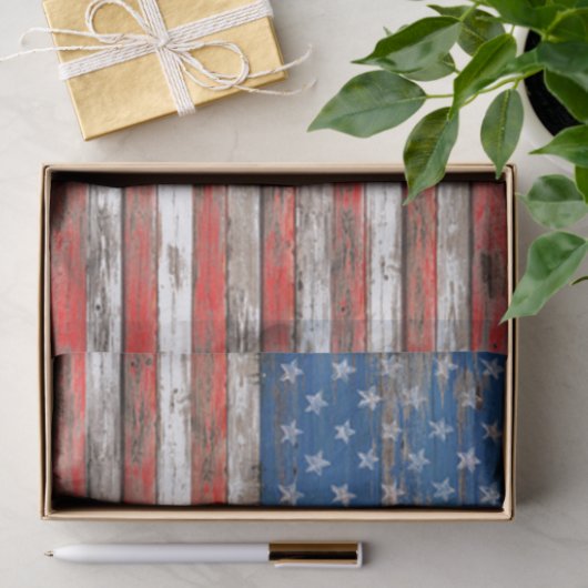 Americanaflagge Seidenpapier (Geschenk)