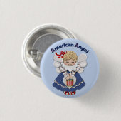 Americanangel Button (Vorne & Hinten)
