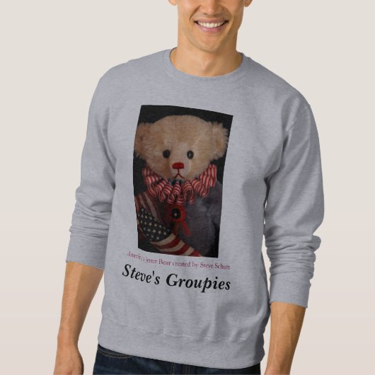 Americanaspaßvogel-Bär Sweatshirt (Vorderseite)