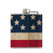 AmericanaUS Flagge-Gewohnheits-Flasche Flachmann (Rückseite)