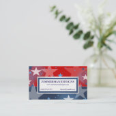 AmericanaVisitenkarten Visitenkarte (Stehend Vorderseite)