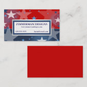 AmericanaVisitenkarten Visitenkarte (Vorne/Hinten)