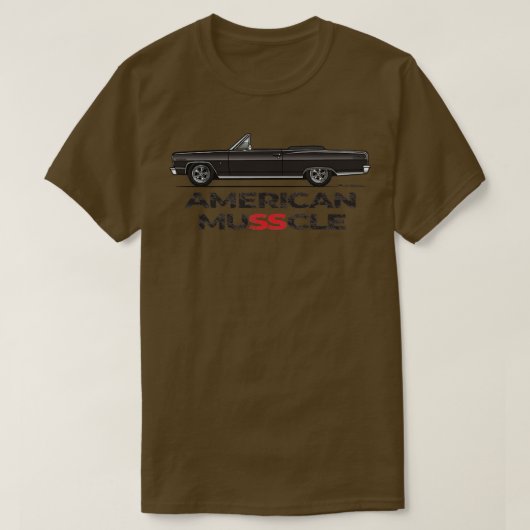AmericanBlack Convertible T-Shirt (Design vorne)