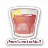 Americano Aufkleber (Vorderseite)