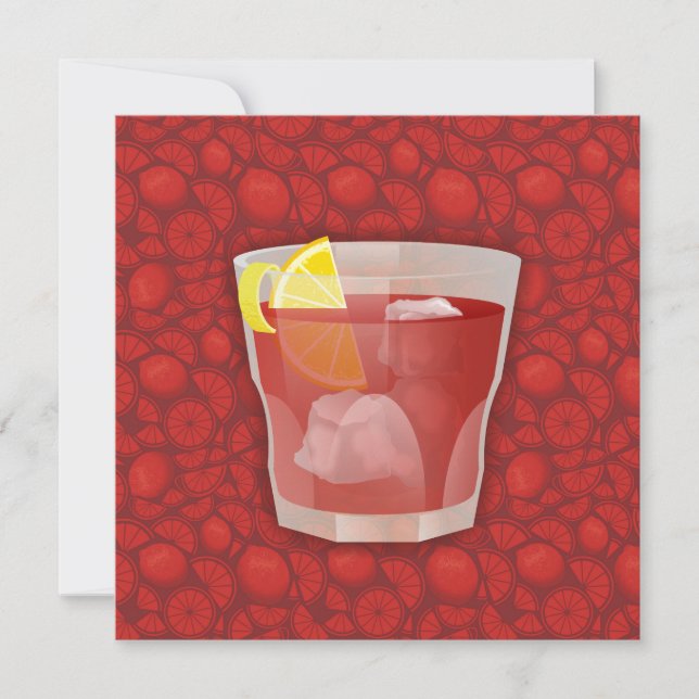 Americano-Cocktail (Vorderseite)