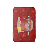 Americano-Cocktail Badematte (Vorderseite Vertikal)